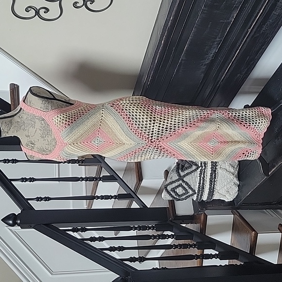 NWT Free People I Found You Crochet Slip Dress L Gorgeous!!! - Picture 8 of 12